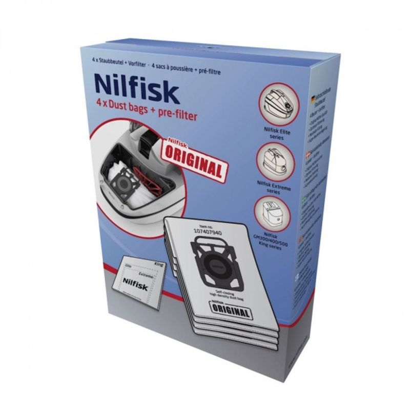 515 King Nilfisk støvsugerposer